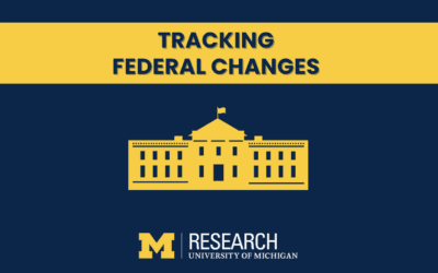 Key federal updates, including guidance from specific agencies